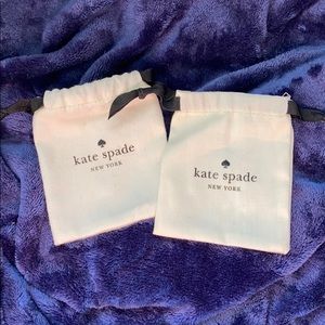 ♠️Kate Spade Jewelry Dust Bags (2 in set)